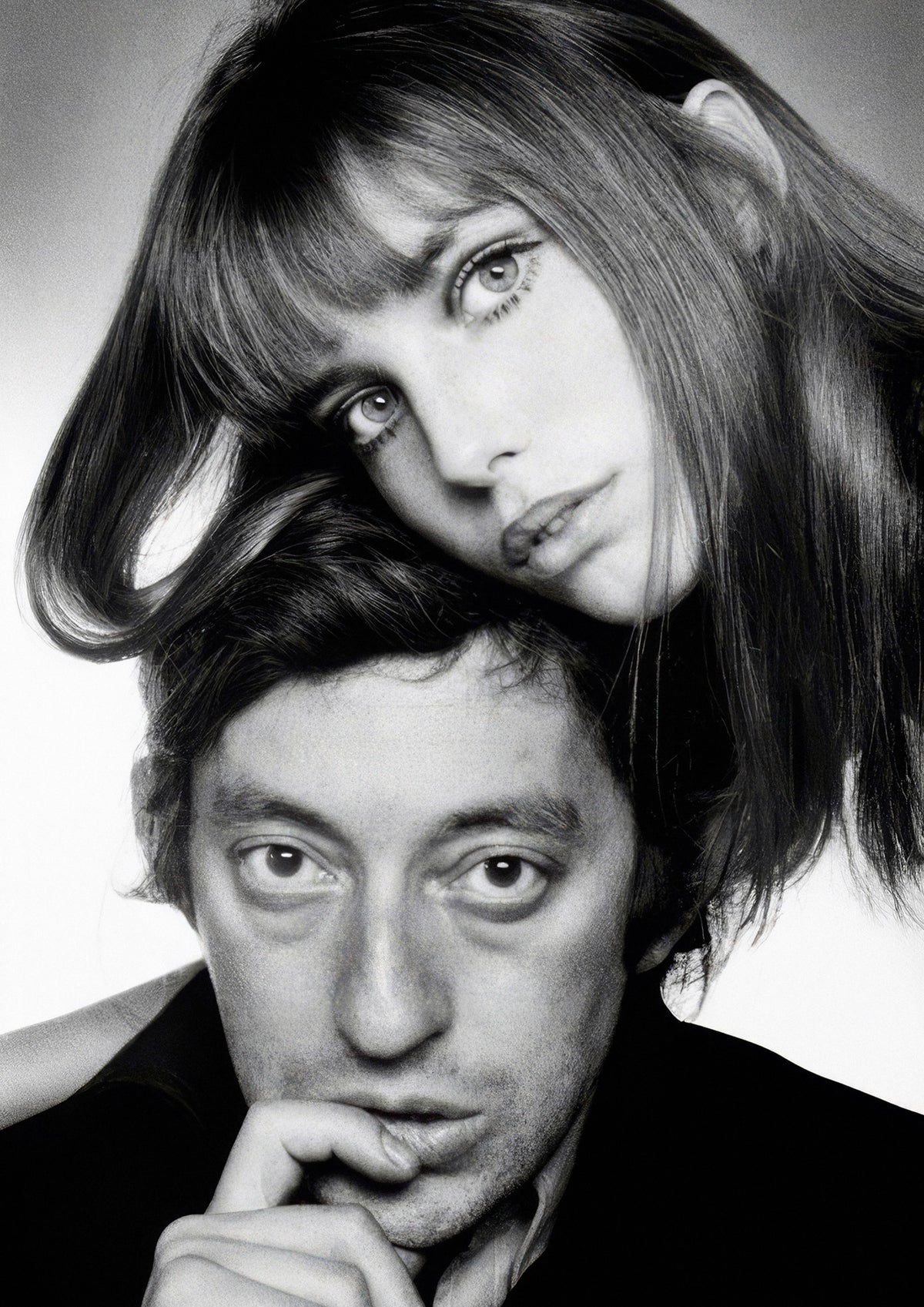 GAINSBOURG & BIRKIN - Symbios Design Rare Glossy Poster Print