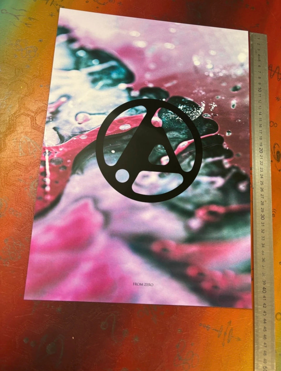LINKIN PARK - FROM ZERO - Symbios Design Rare Glossy Poster Print