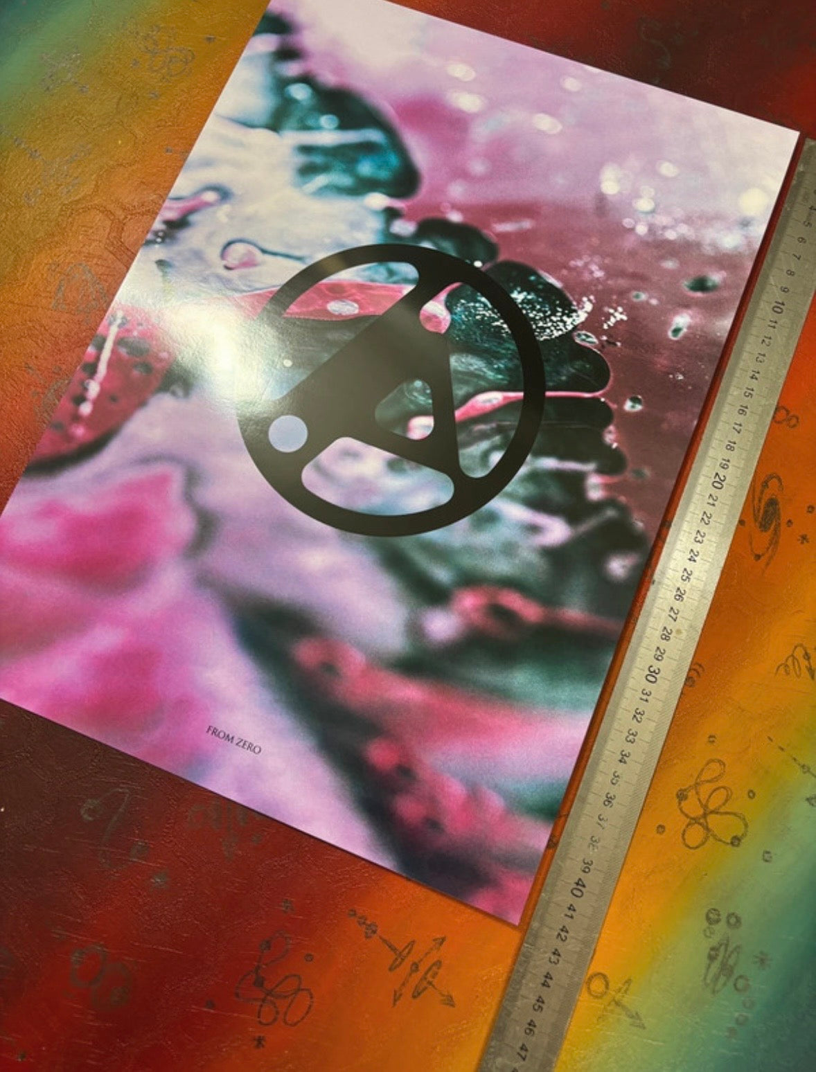 LINKIN PARK - FROM ZERO - Symbios Design Rare Glossy Poster Print