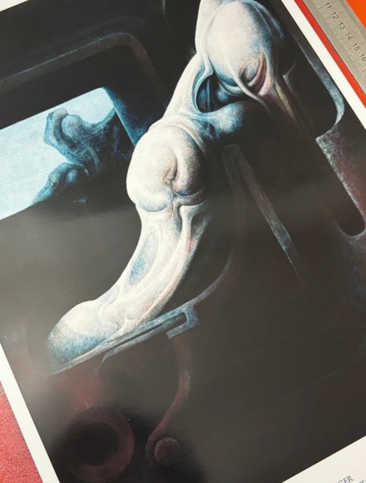 HR GIGER - TRIBUTE TO BECKETT - Symbios Design Rare Glossy Poster Print