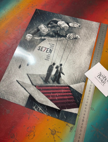 SE7EN - Symbios Design Rare Glossy Poster Print