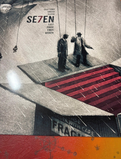 SE7EN - Symbios Design Rare Glossy Poster Print