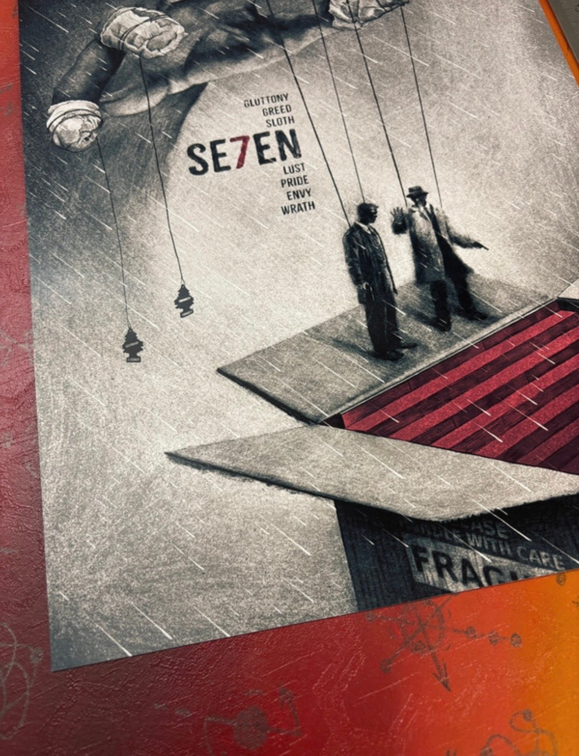 SE7EN - Symbios Design Rare Glossy Poster Print