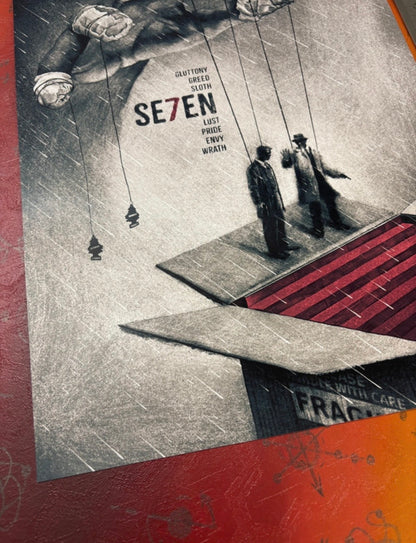 SE7EN - Symbios Design Rare Glossy Poster Print