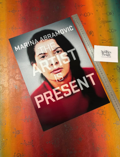MARINA ABRAMOVIC - THE ARTIST IS PRESENT - Symbios Design Rare Glossy Poster Print
