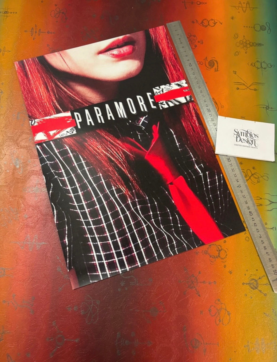 PARAMORE - Symbios Design Rare Glossy Poster Print