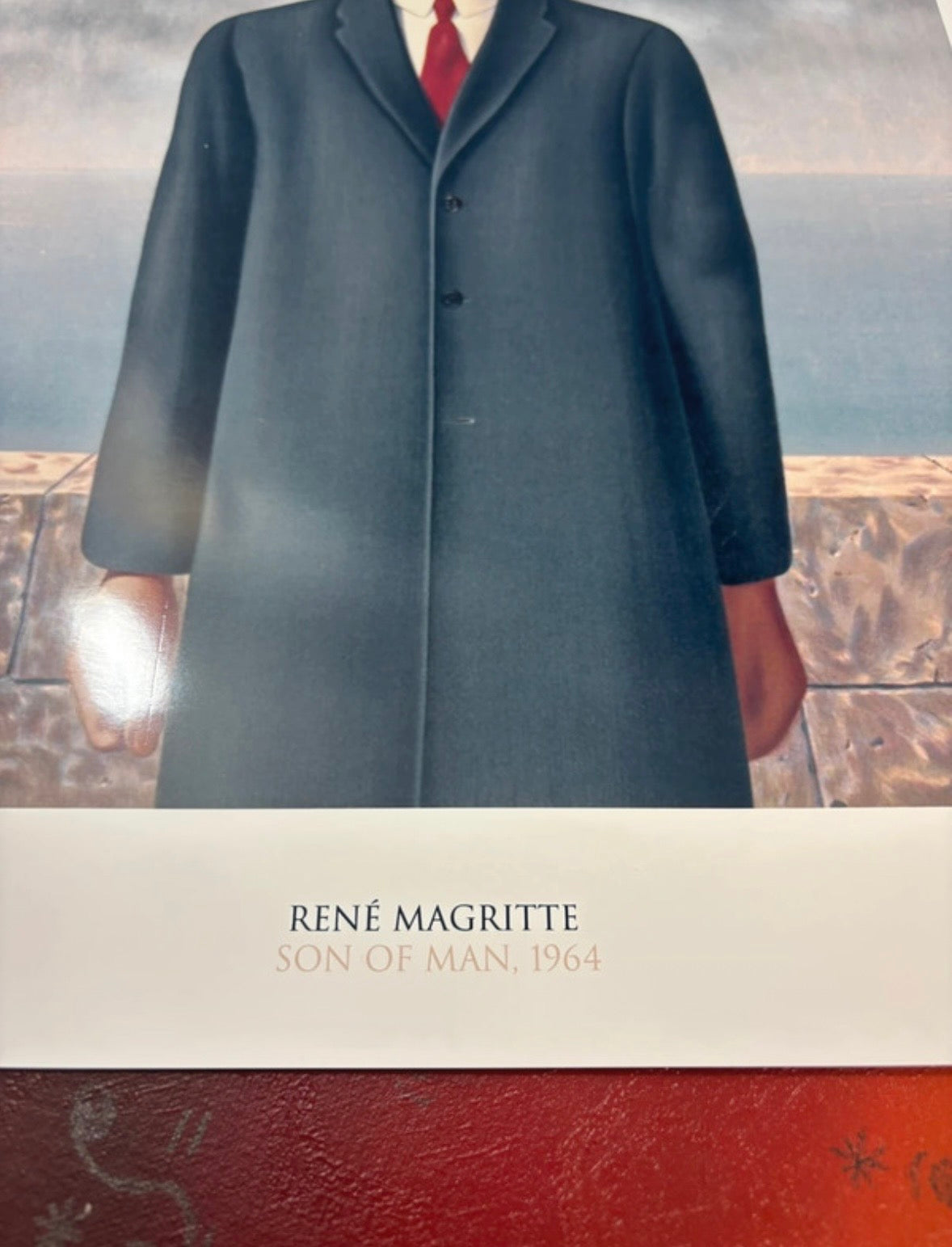 MAGRITTE - SON OF MAN - Symbios Design Rare Glossy Poster Print