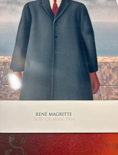MAGRITTE - SON OF MAN - Symbios Design Rare Glossy Poster Print