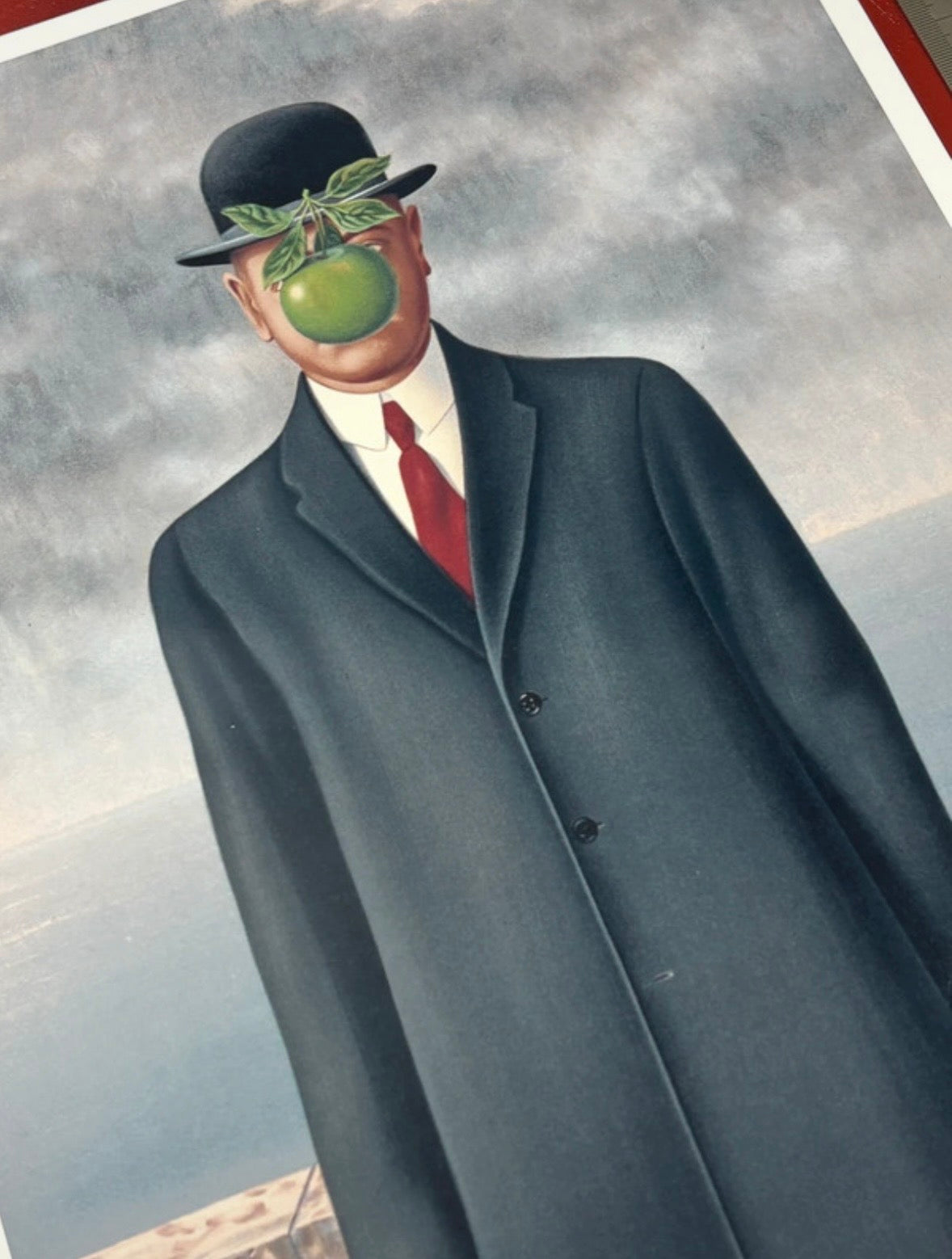 MAGRITTE - SON OF MAN - Symbios Design Rare Glossy Poster Print