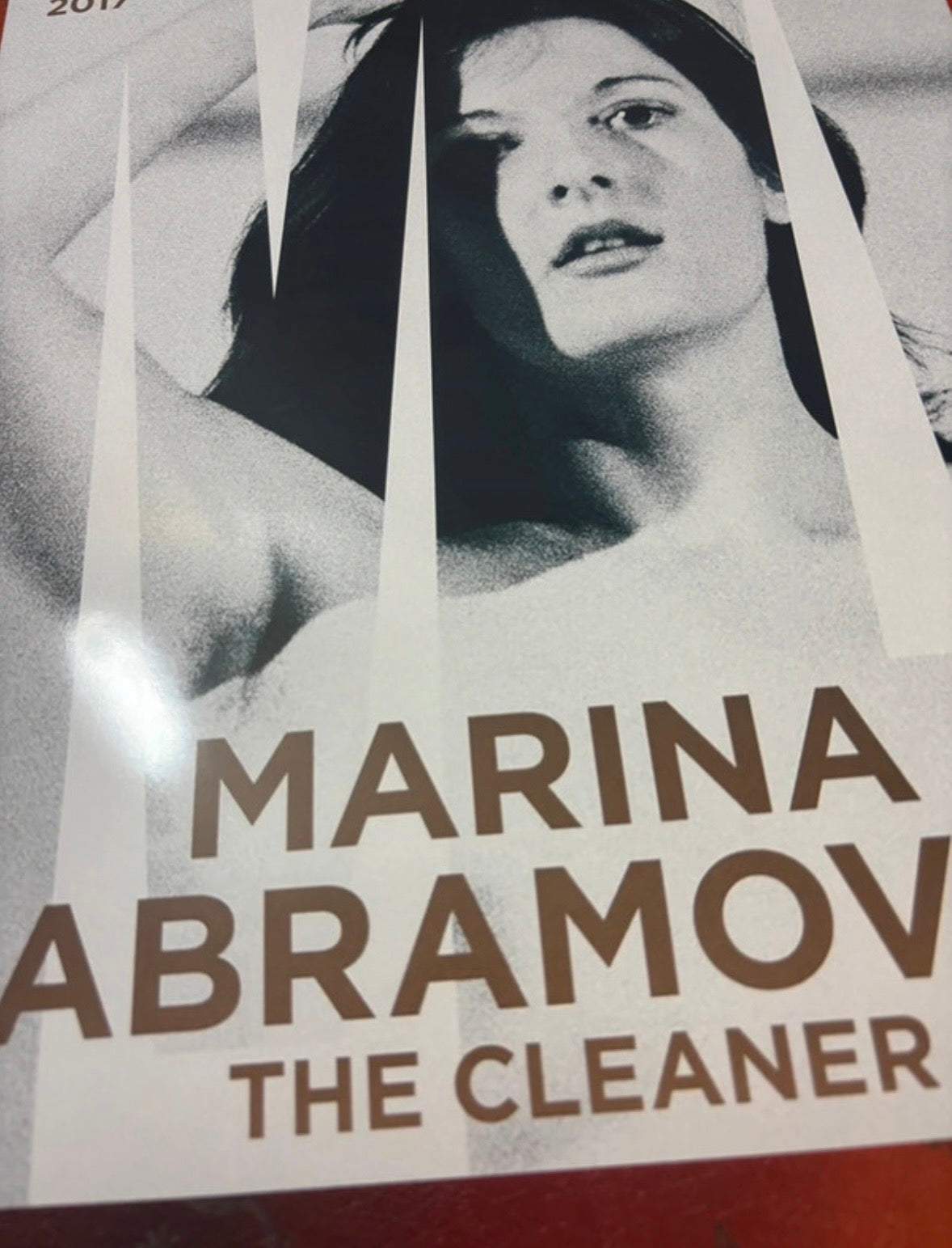 MARINA ABRAMOVIC - THE CLEANER - Symbios Design Rare Glossy Poster Print