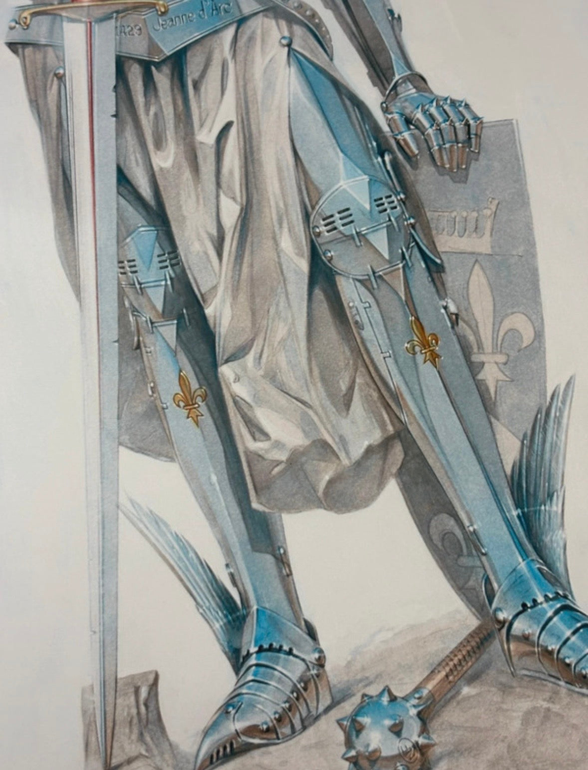 SORAYAMA - JEANNE D'ARC - Symbios Design Rare Glossy Poster Print