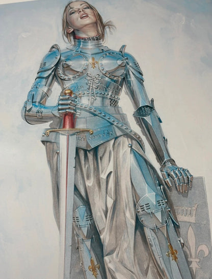 SORAYAMA - JEANNE D'ARC - Symbios Design Rare Glossy Poster Print