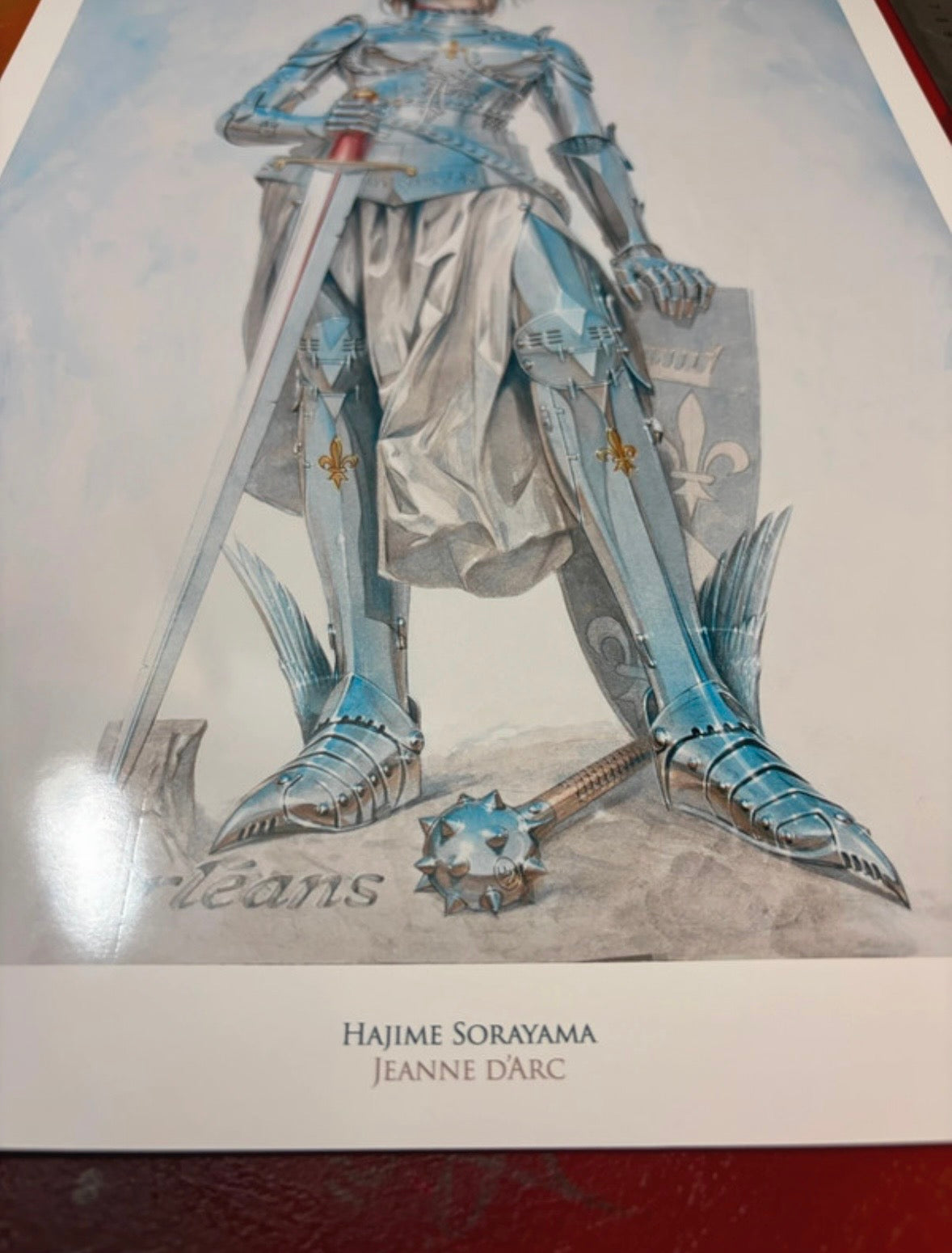 SORAYAMA - JEANNE D'ARC - Symbios Design Rare Glossy Poster Print