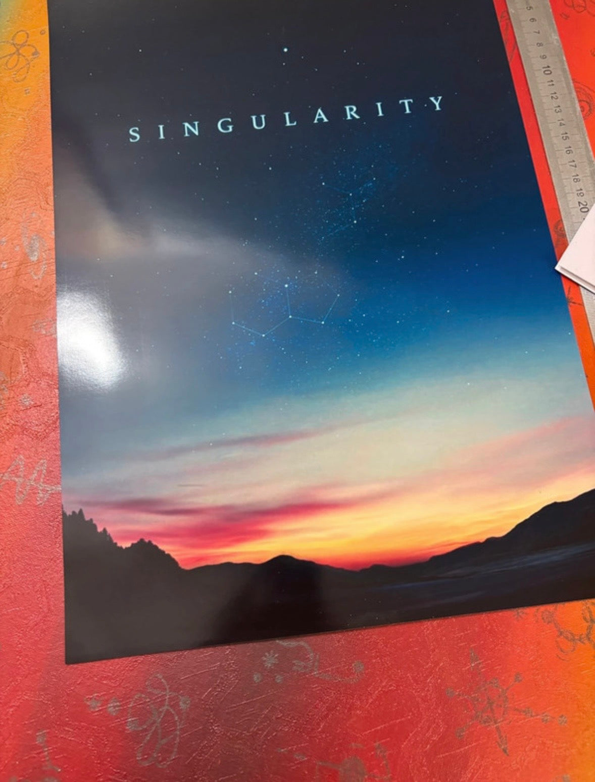 JON HOPKINS - SINGULARITY - Symbios Design Rare Glossy Poster Print