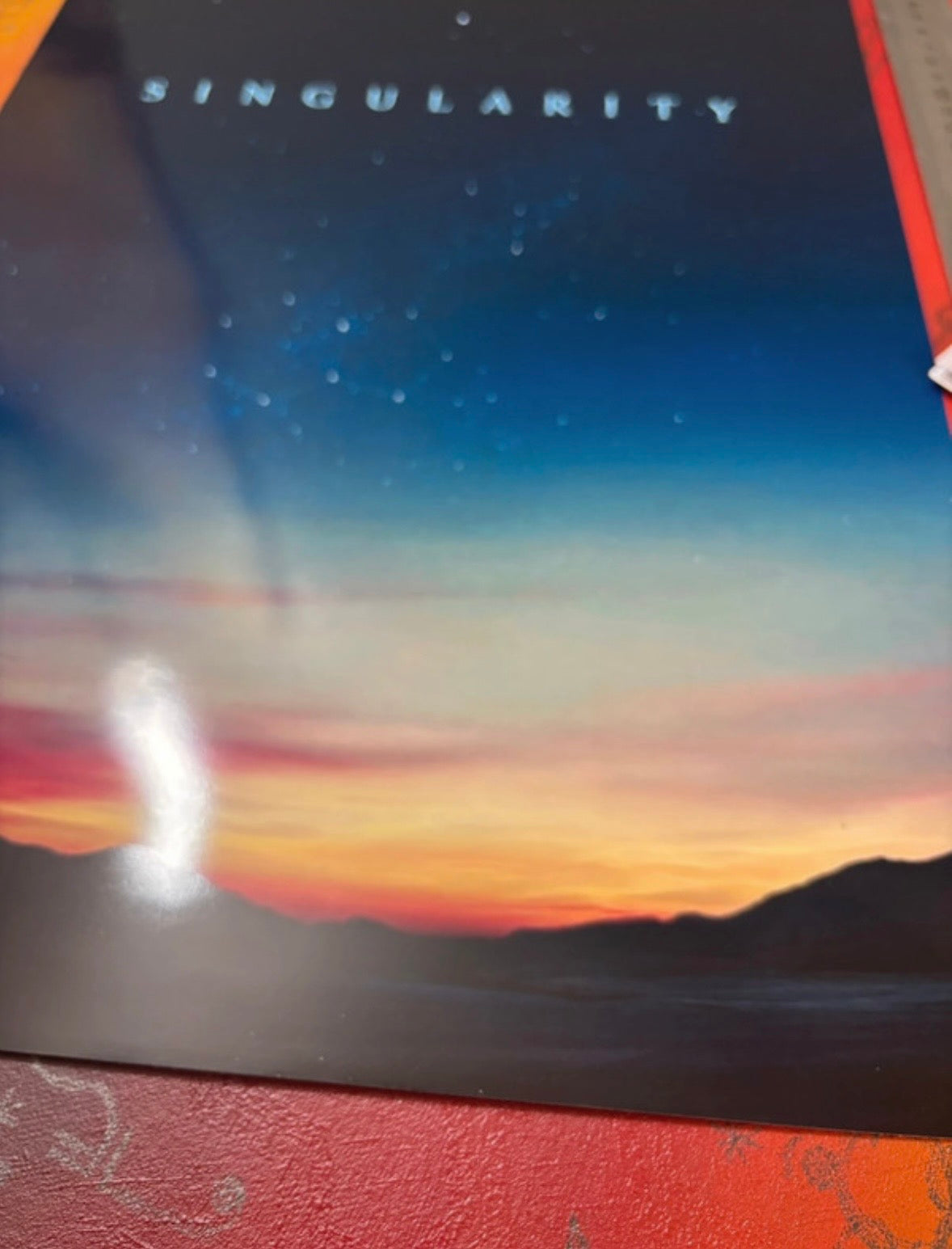 JON HOPKINS - SINGULARITY - Symbios Design Rare Glossy Poster Print