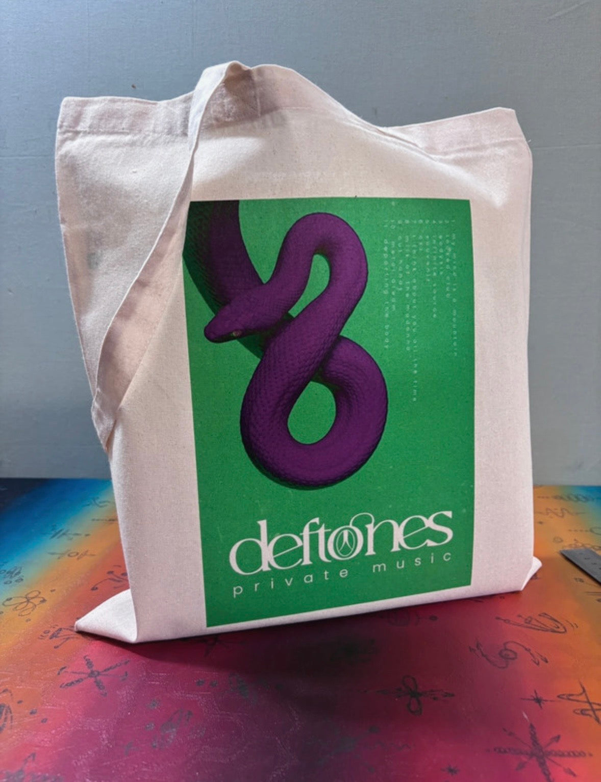 DEFTONES - Symbios Design Tote Bag