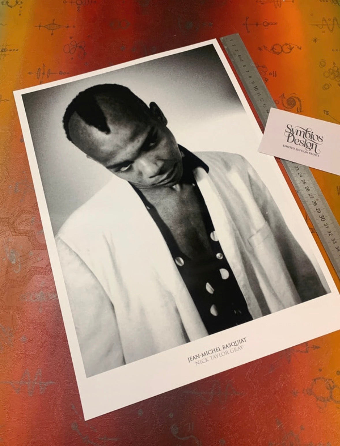 BASQUIAT - Symbios Design Rare Glossy Poster Print