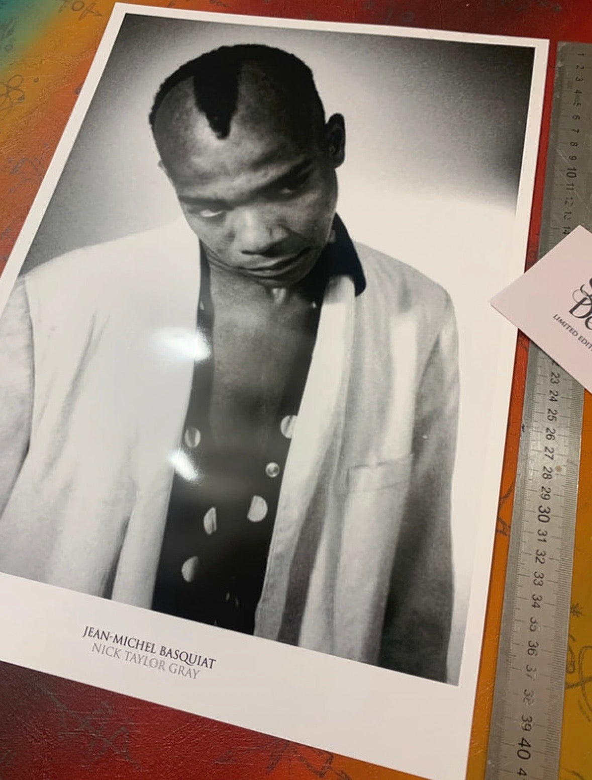BASQUIAT - Symbios Design Rare Glossy Poster Print