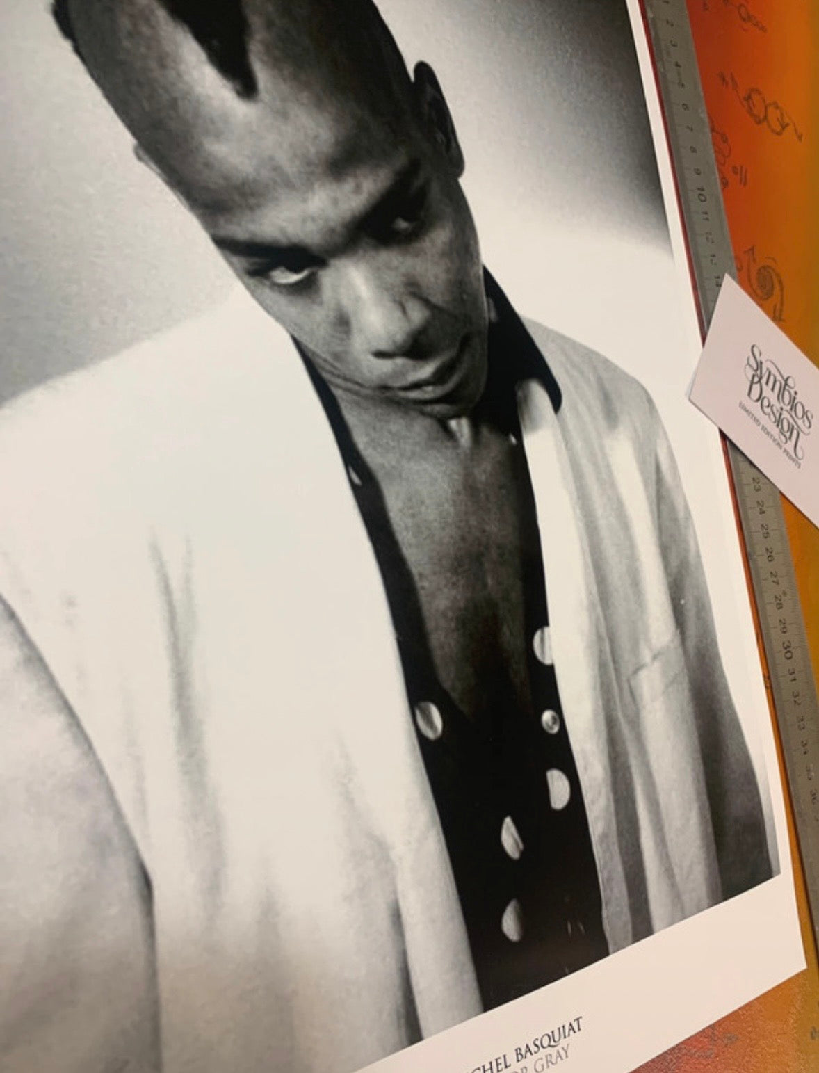 BASQUIAT - Symbios Design Rare Glossy Poster Print