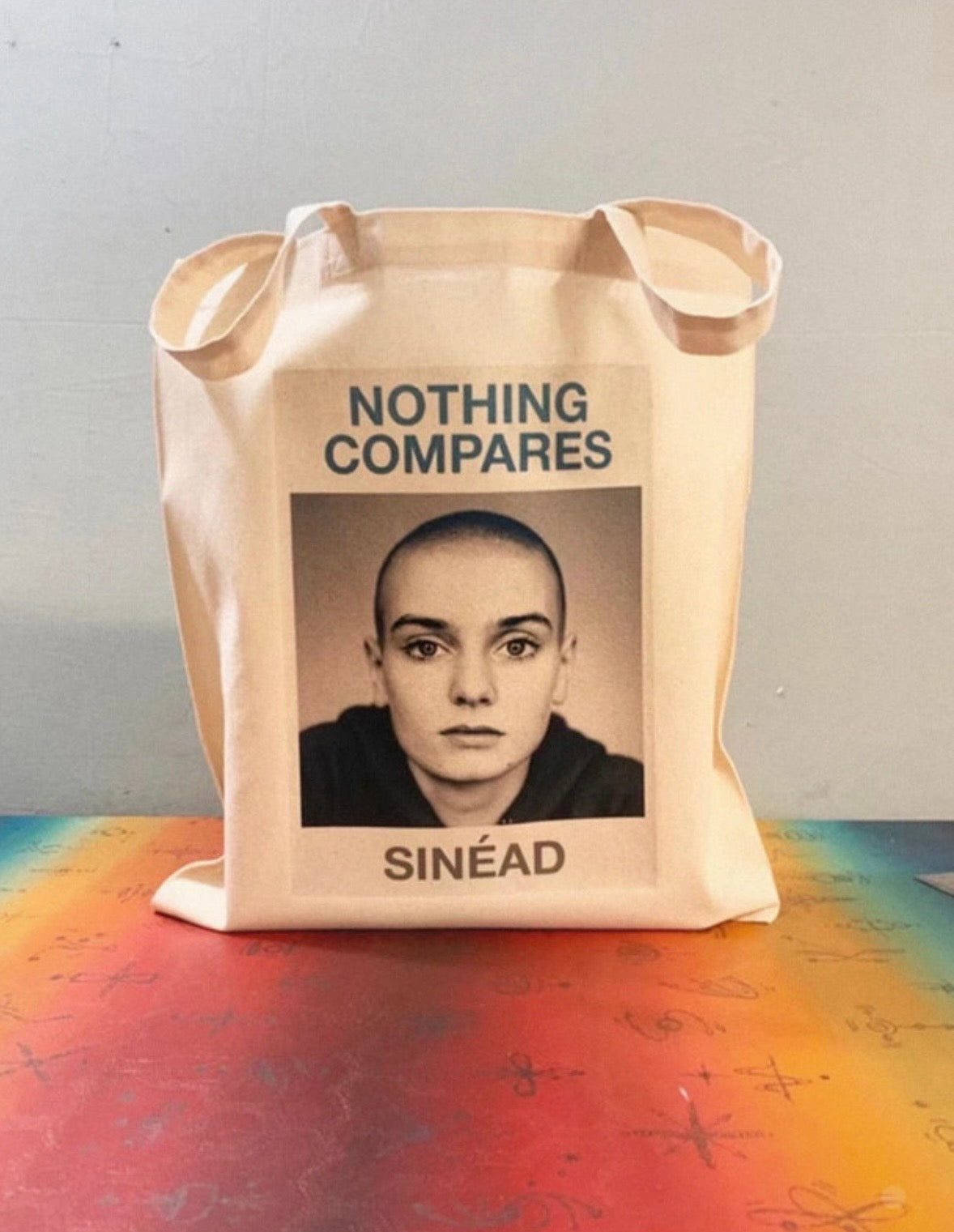 SINEAD O'CONNOR - NOTHING COMPARES - Symbios Design Tote Bag