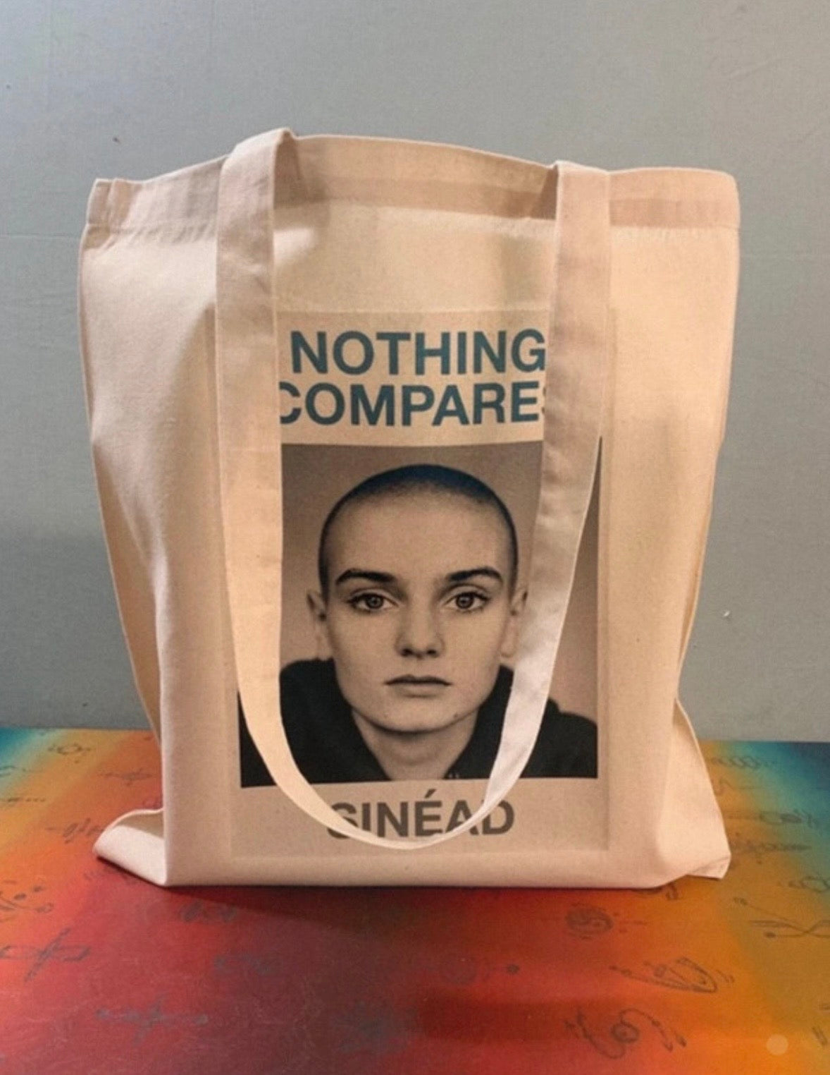 SINEAD O'CONNOR - NOTHING COMPARES - Symbios Design Tote Bag