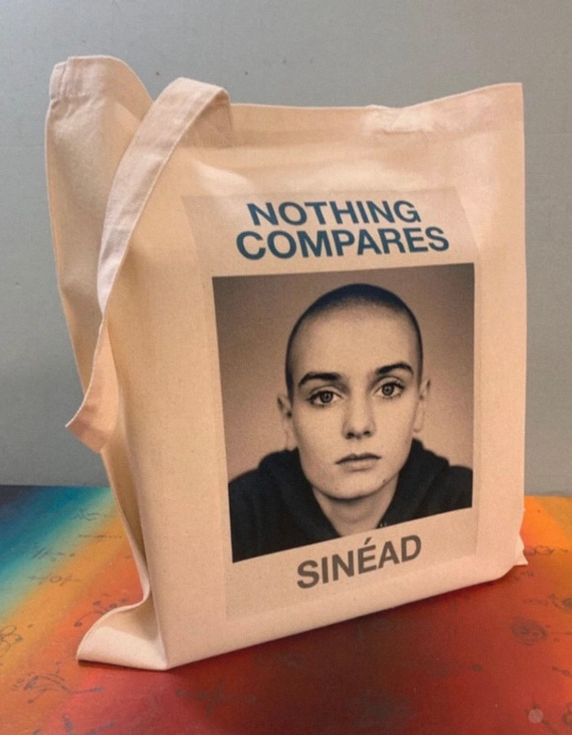 SINEAD O'CONNOR - NOTHING COMPARES - Symbios Design Tote Bag