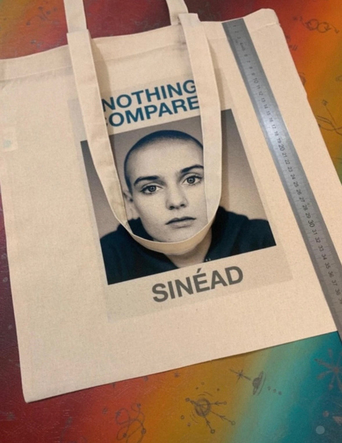 SINEAD O'CONNOR - NOTHING COMPARES - Symbios Design Tote Bag