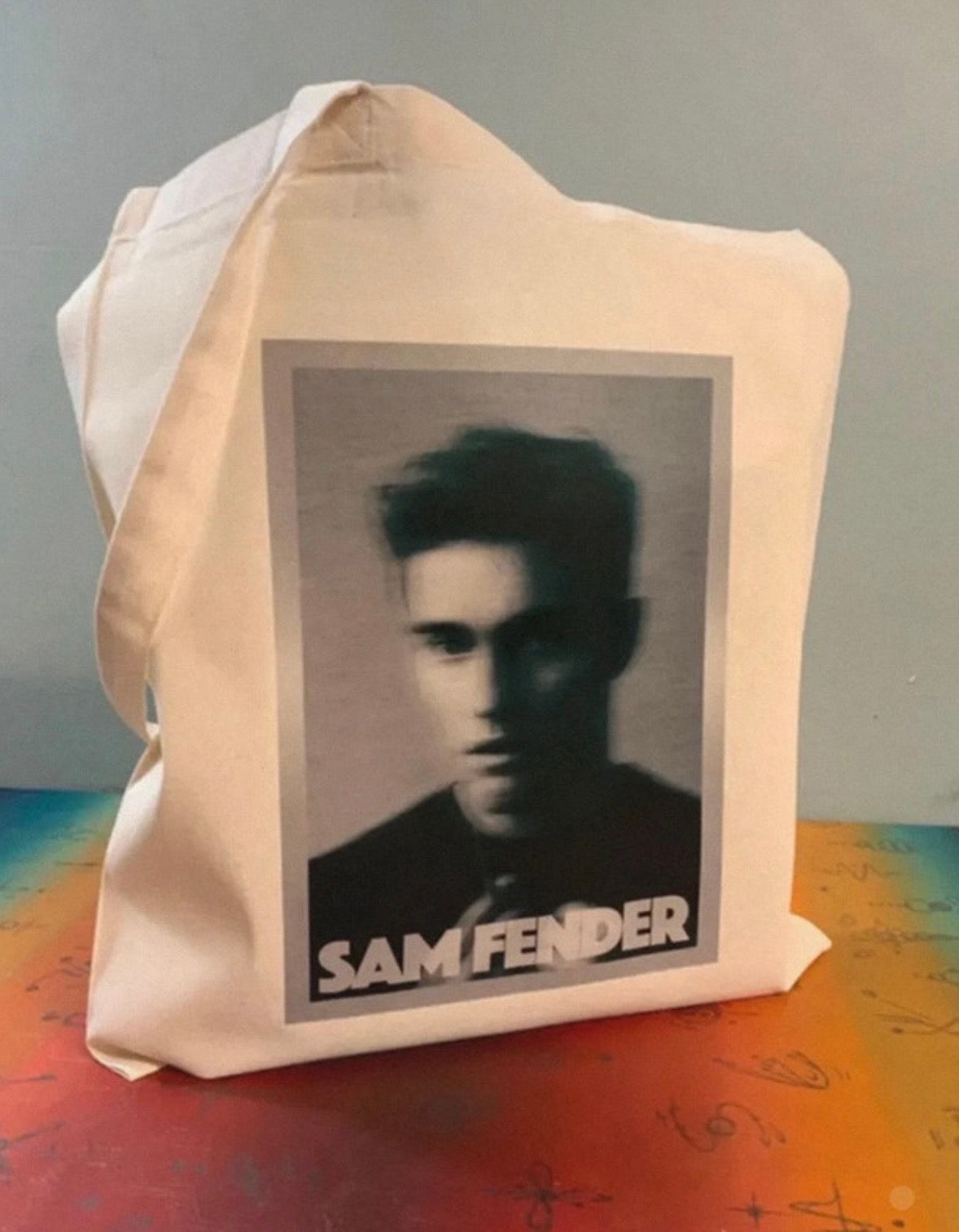 SAM FENDER - Symbios Design Tote Bag