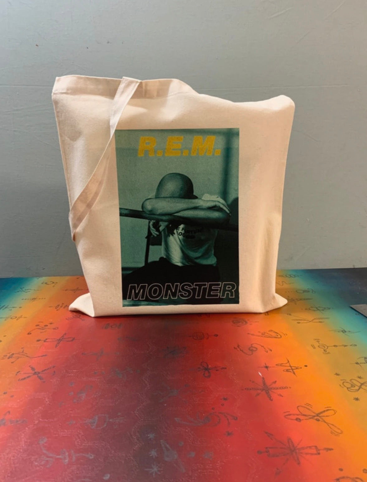 REM - MONSTER - Symbios Design Tote Bag