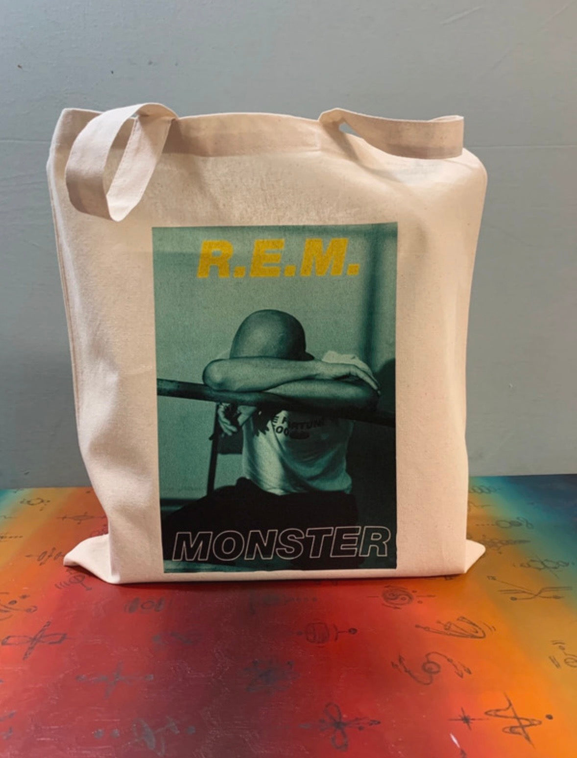 REM - MONSTER - Symbios Design Tote Bag