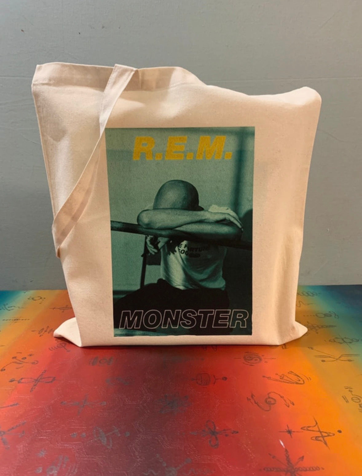 REM - MONSTER - Symbios Design Tote Bag