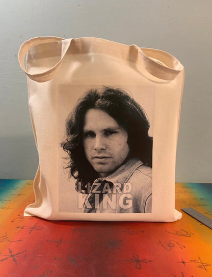 THE DOORS - JIM MORRISON - LIZARD KING  - Symbios Design Tote Bag