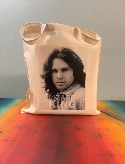 THE DOORS - JIM MORRISON - LIZARD KING  - Symbios Design Tote Bag
