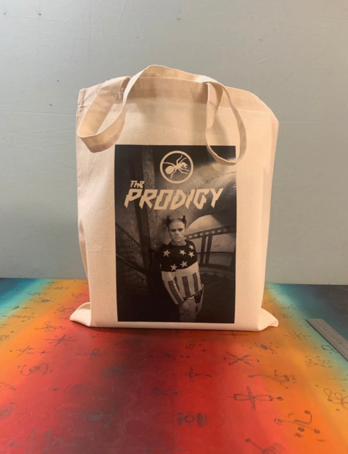THE PRODIGY - KEITH FLINT  - Symbios Design Tote Bag