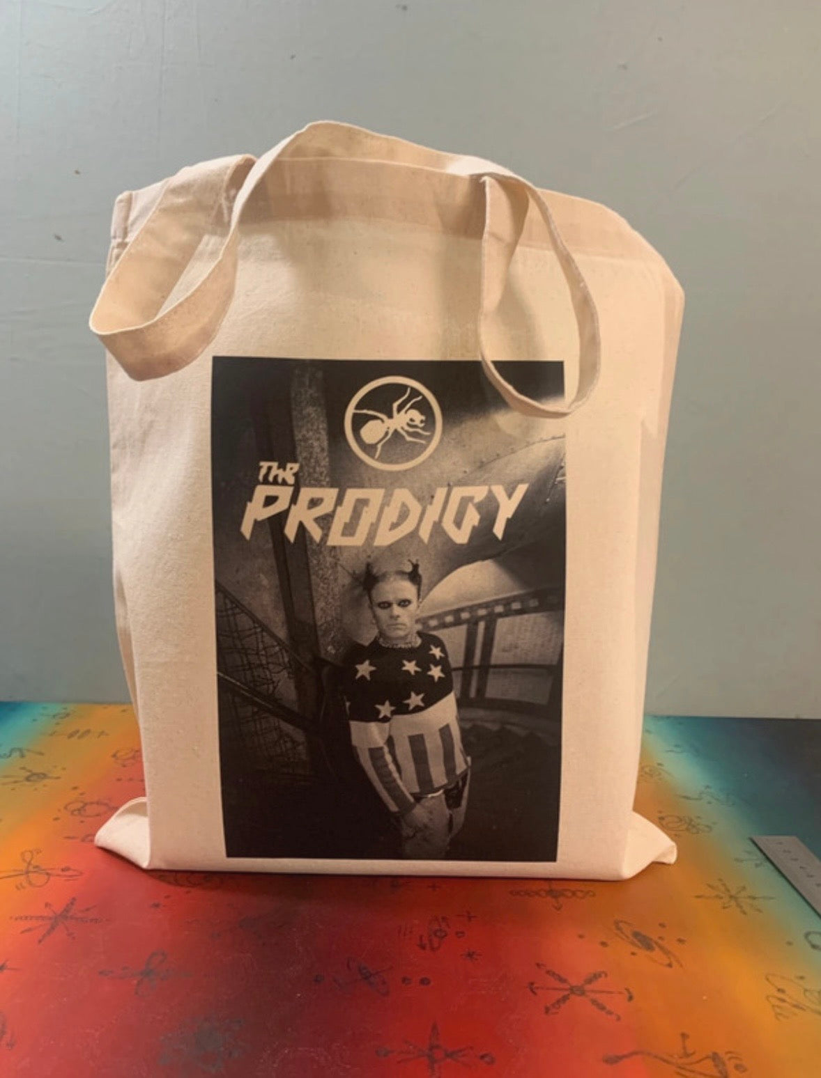 THE PRODIGY - KEITH FLINT  - Symbios Design Tote Bag