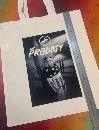 THE PRODIGY - KEITH FLINT  - Symbios Design Tote Bag