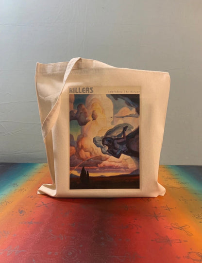 THE KILLERS - IMPLODING THE MIRAGE  - Symbios Design Tote Bag