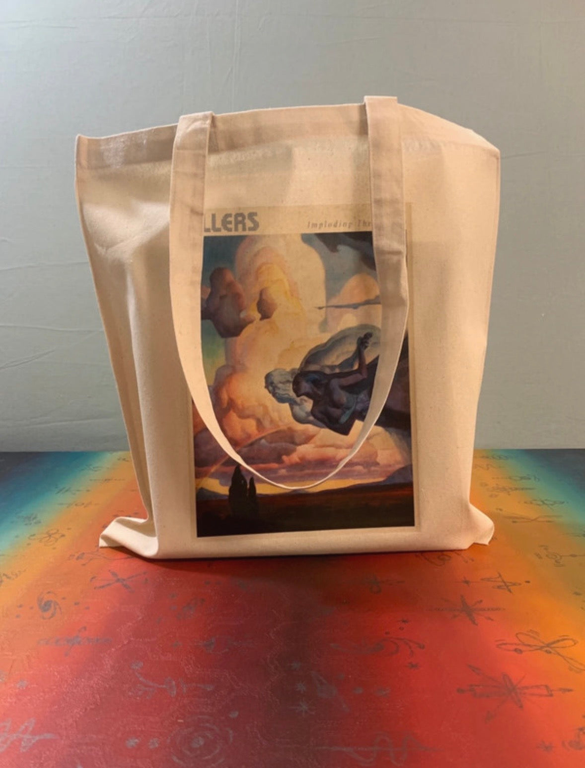 THE KILLERS - IMPLODING THE MIRAGE  - Symbios Design Tote Bag