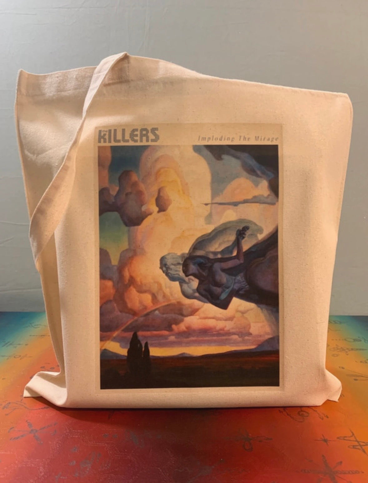 THE KILLERS - IMPLODING THE MIRAGE  - Symbios Design Tote Bag