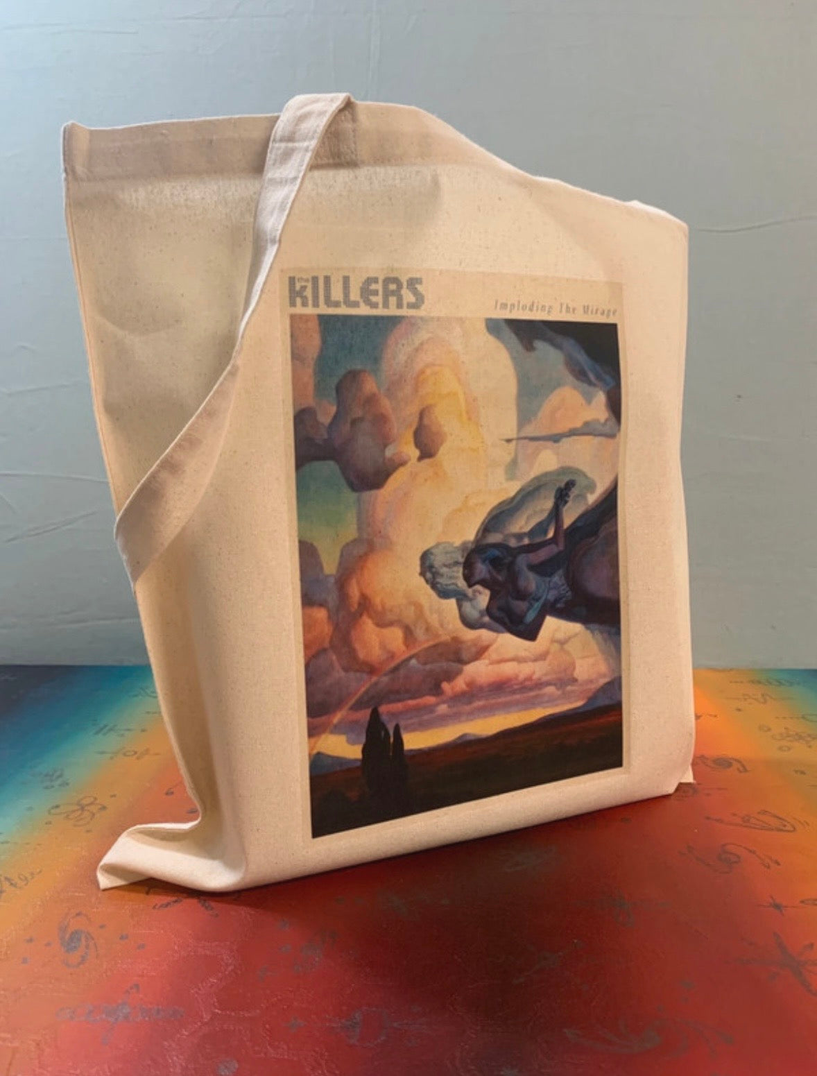 THE KILLERS - IMPLODING THE MIRAGE  - Symbios Design Tote Bag