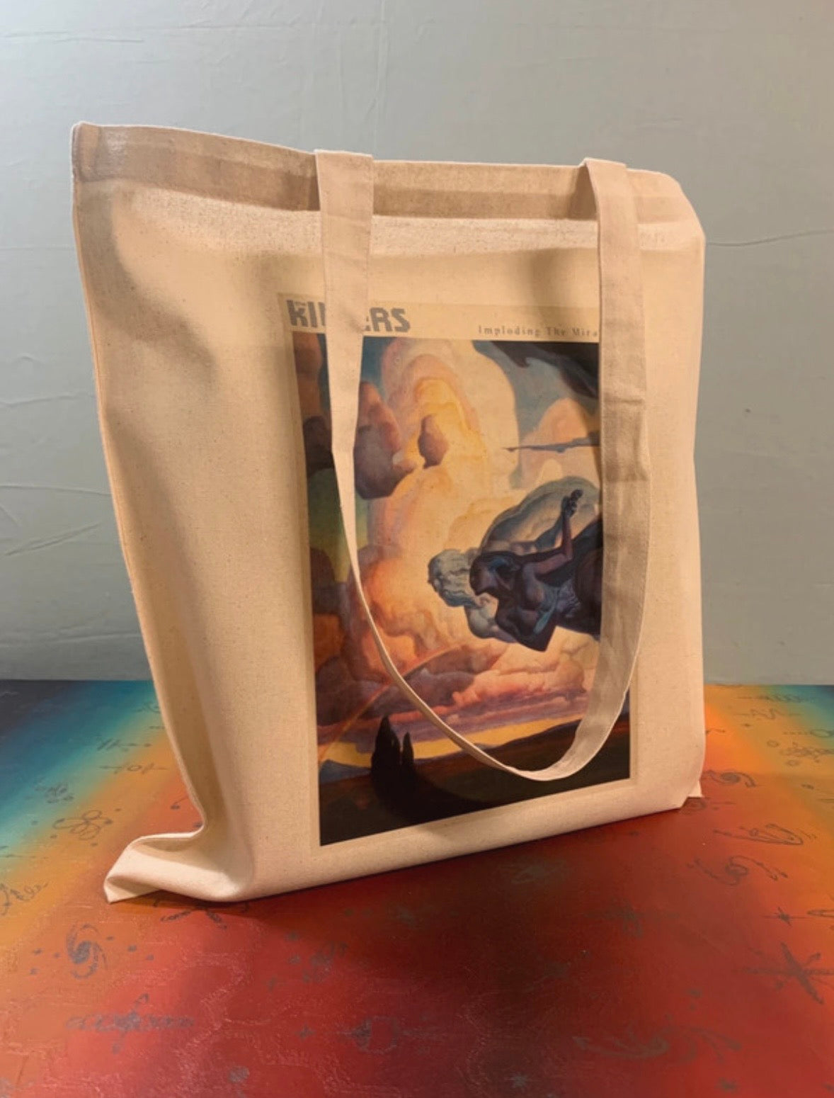 THE KILLERS - IMPLODING THE MIRAGE  - Symbios Design Tote Bag