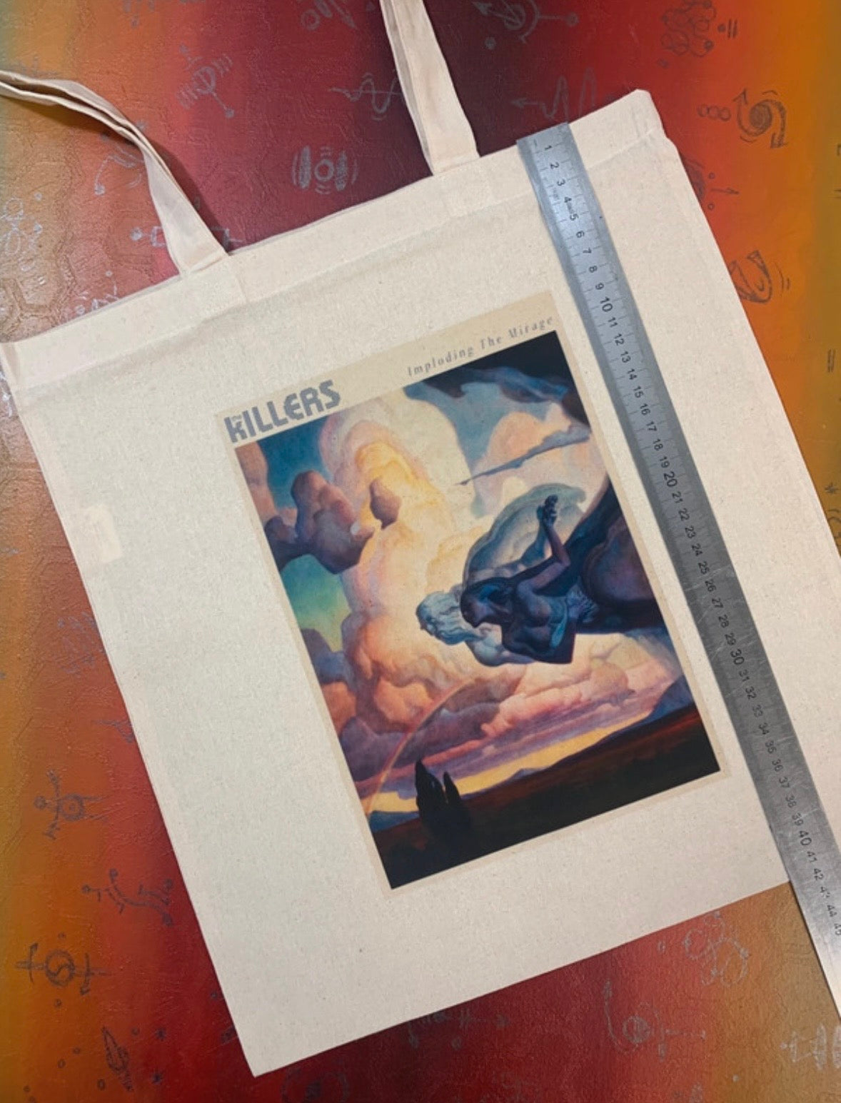 THE KILLERS - IMPLODING THE MIRAGE  - Symbios Design Tote Bag