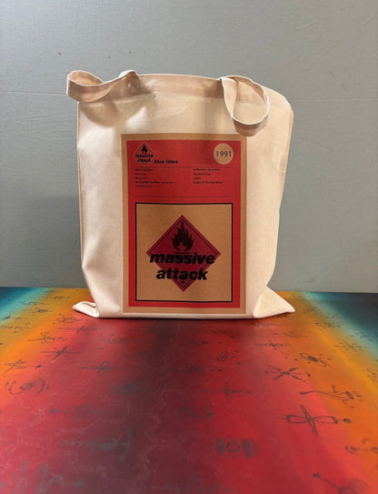 MASSIVE ATTACK  - Symbios Design Tote Bag