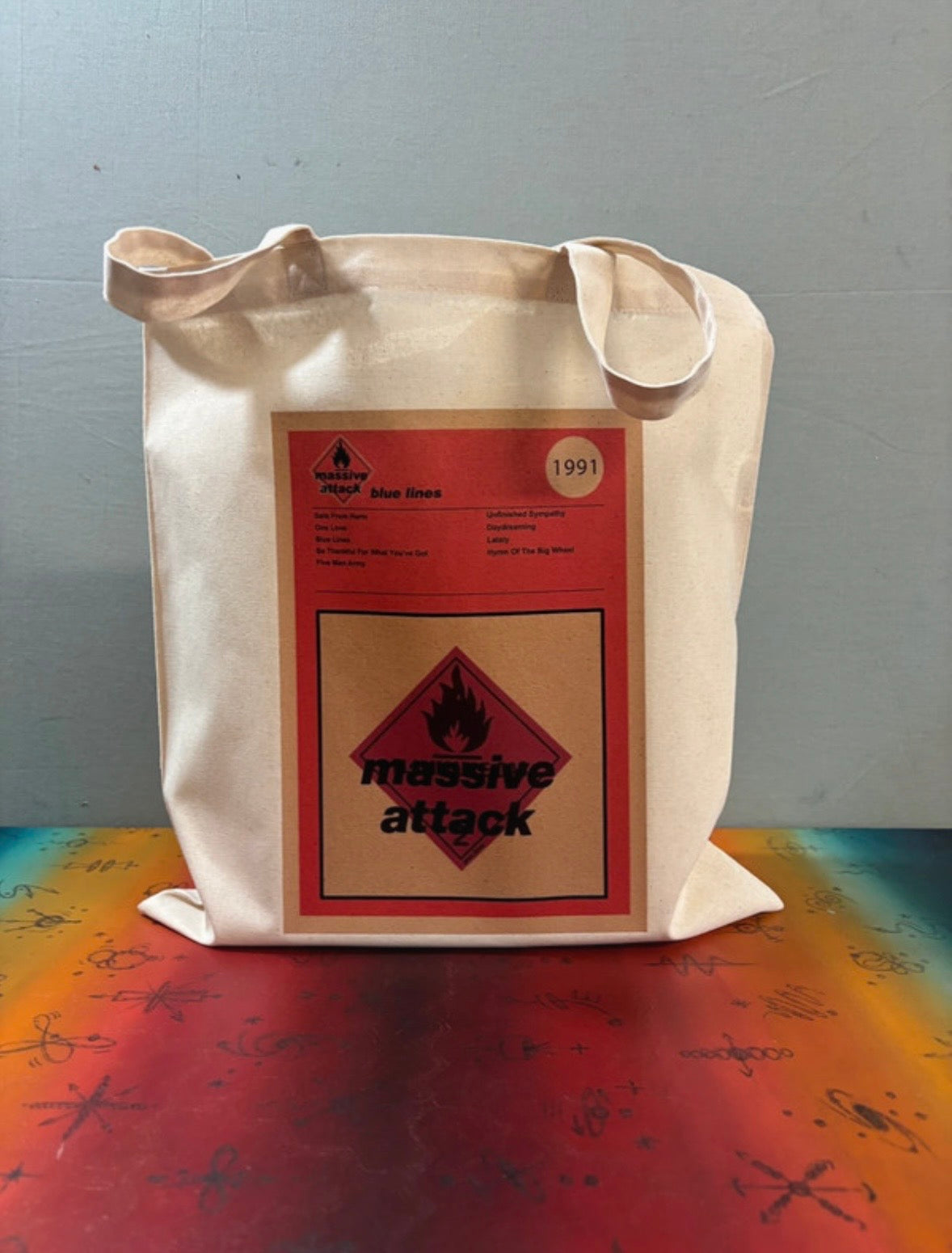 MASSIVE ATTACK  - Symbios Design Tote Bag