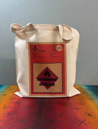MASSIVE ATTACK  - Symbios Design Tote Bag