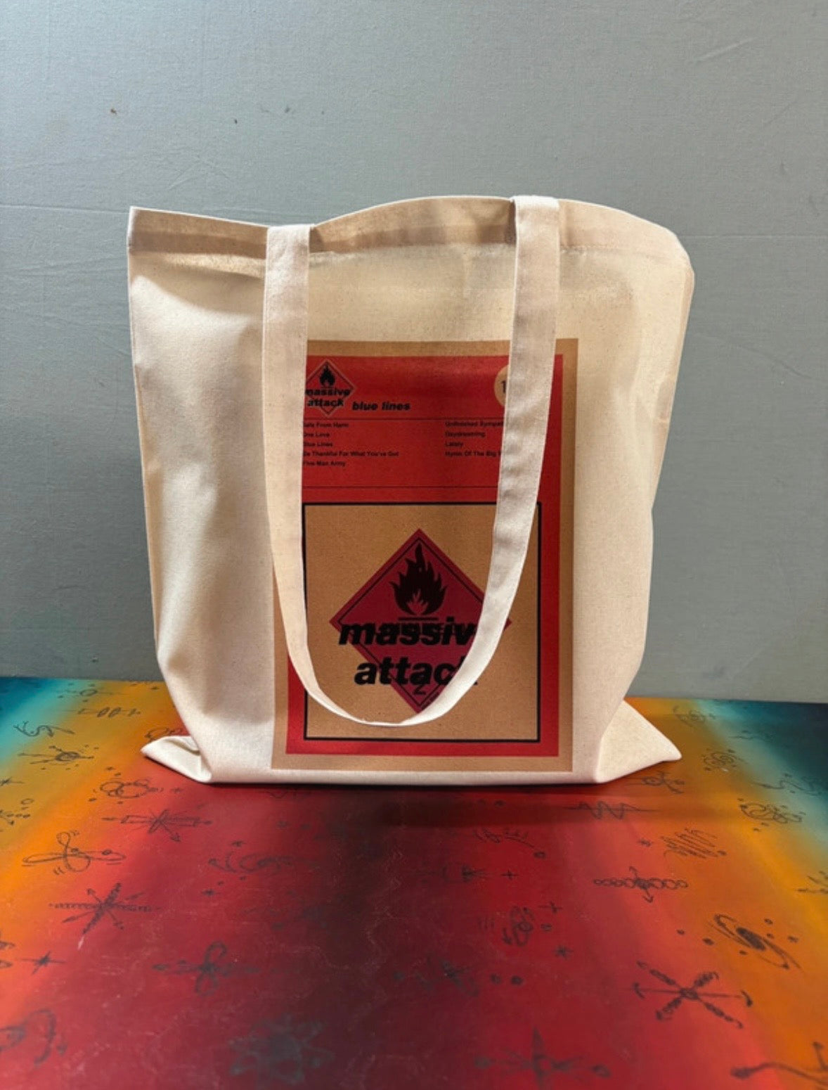 MASSIVE ATTACK  - Symbios Design Tote Bag