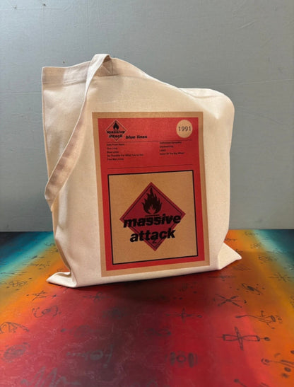 MASSIVE ATTACK  - Symbios Design Tote Bag