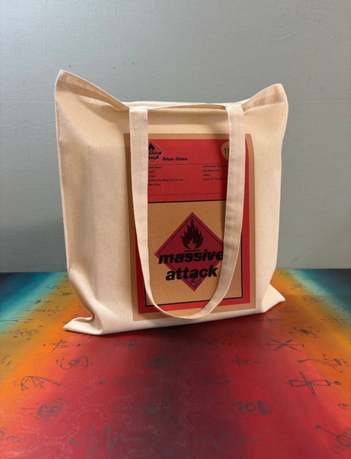 MASSIVE ATTACK  - Symbios Design Tote Bag