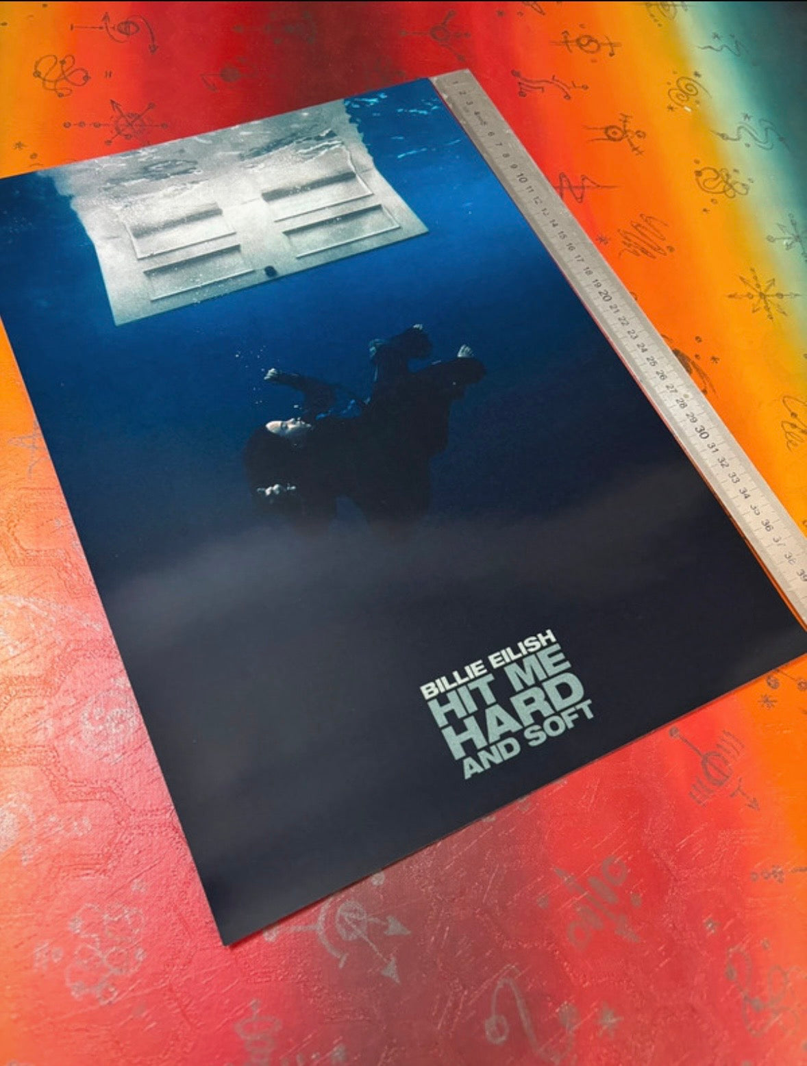 BILLIE EILISH - HIT ME HARD & SOFT - Symbios Design Rare Glossy Poster Print