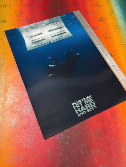 BILLIE EILISH - HIT ME HARD & SOFT - Symbios Design Rare Glossy Poster Print
